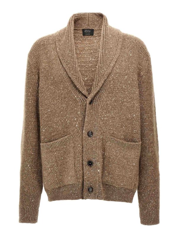 BRIONI: カーディガン - カーディガン - ベージュ