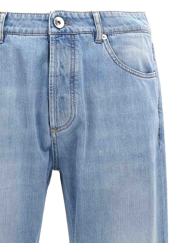 The Best Shops BRUNELLO CUCINELLI: ブーツカットジーンズ - ブーツカットジーンズ - ライトブルー