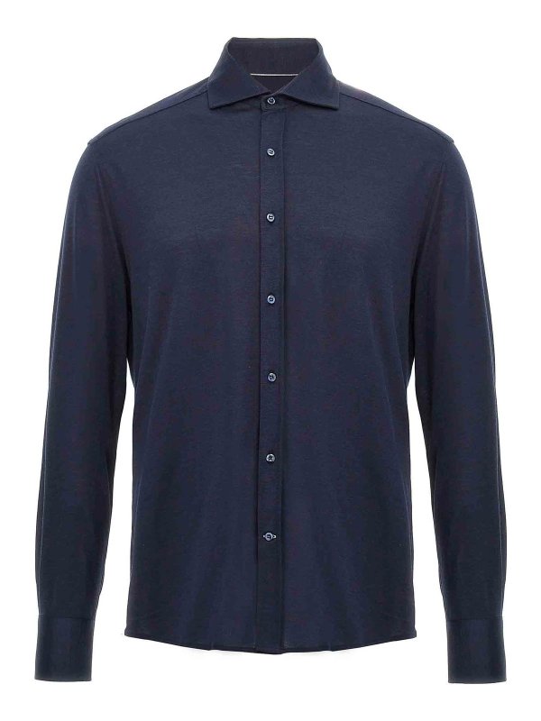 BRUNELLO CUCINELLI: shirts - Jersey Shirt