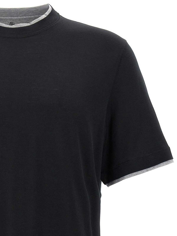 The Best Shops BRUNELLO CUCINELLI: Camisetas - Camiseta - Negro