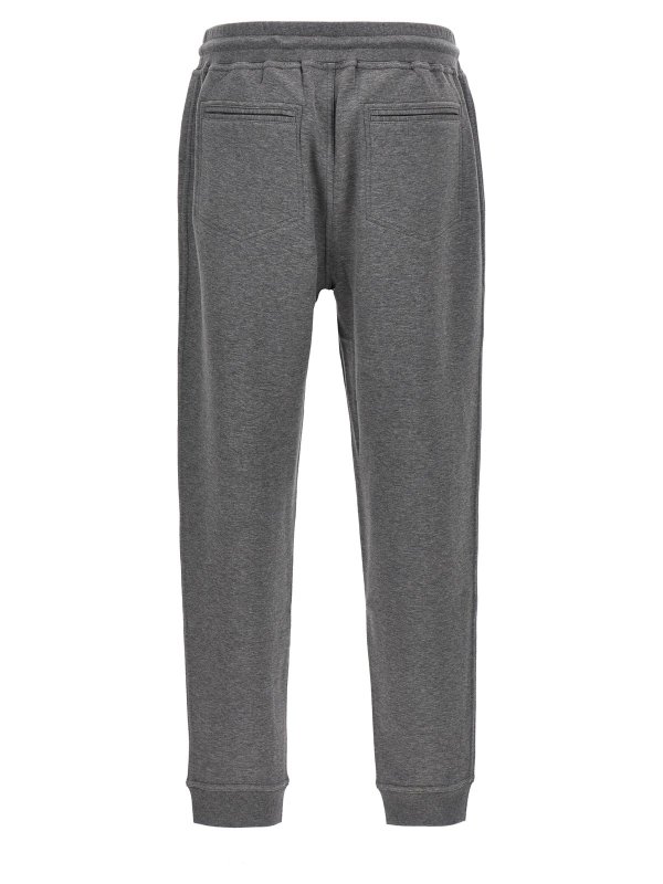BRUNELLO CUCINELLI: tracksuit bottoms online - Cotton Blend Joggers
