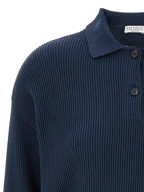 The Best Shops BRUNELLO CUCINELLI: cardigans - Ribbed Sweater