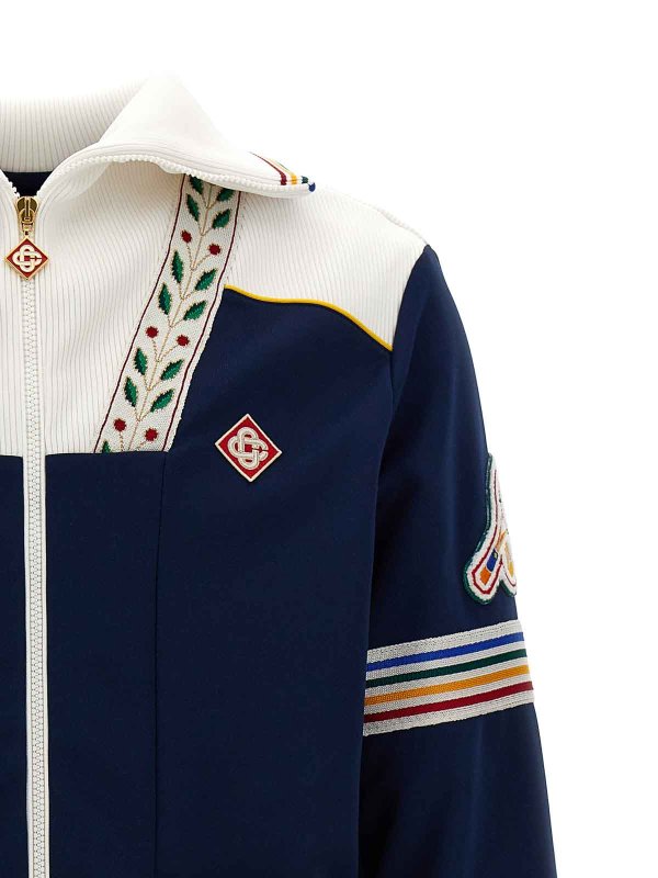 Felpa college da uomo shop online: CASABLANCA