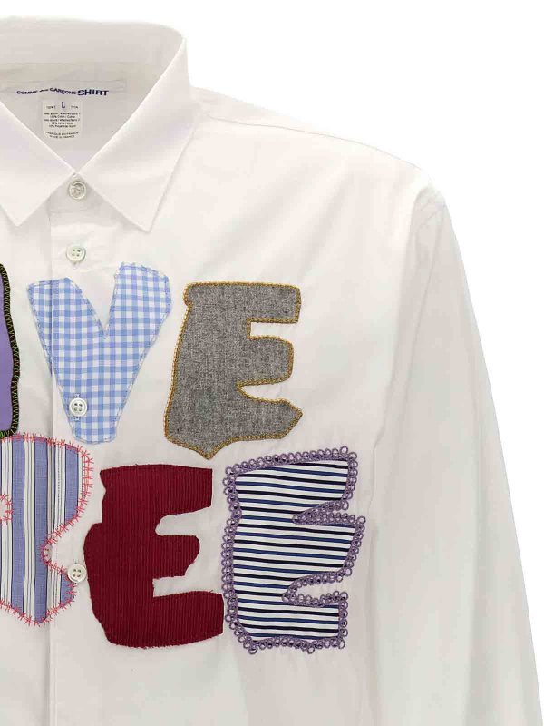 The Best Shops COMME DES GARCONS: Camisas - Camisa - Live Free