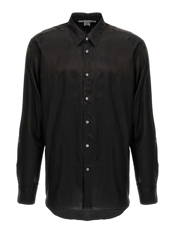 COMME DES GARCONS: Chemises - Chemise - Noir