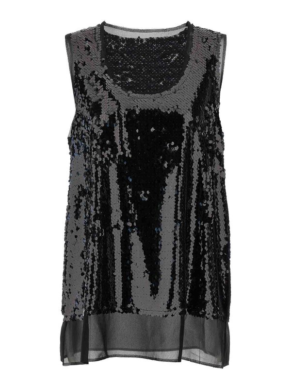 COMME DES GARCONS: トップス＆タンクトップ - トップ/タンクトップ - 黒