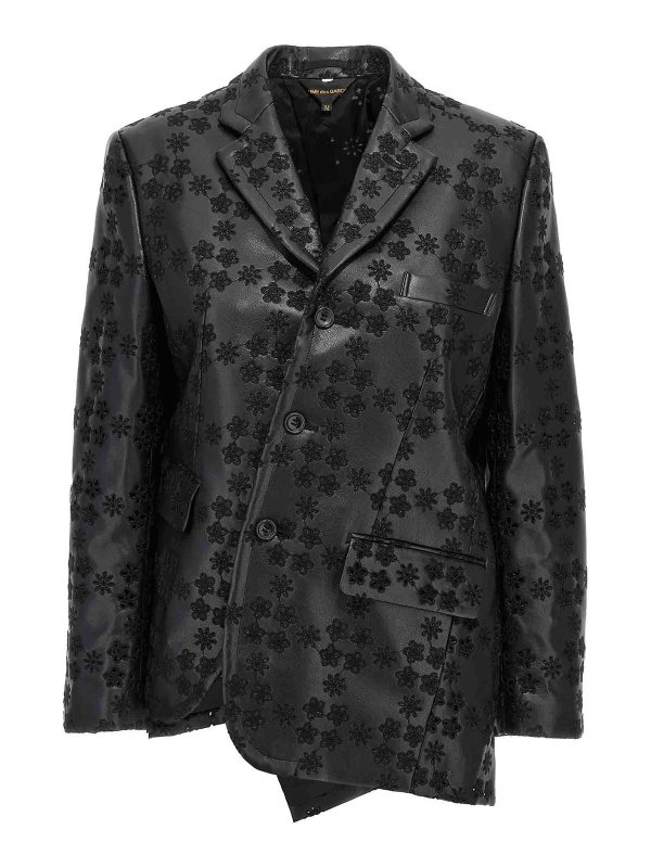 COMME DES GARCONS: Blazer - Blazer - Negro