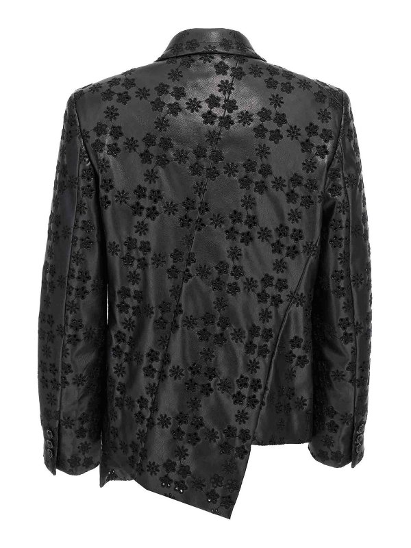 COMME DES GARCONS: Blazer online - Blazer - Negro