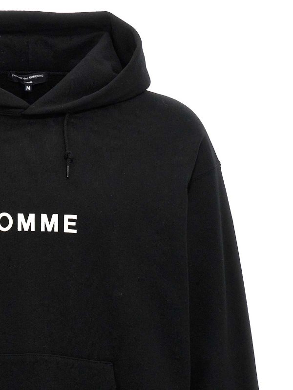 The Best Shops COMME DES GARÇONS HOMMES PLUS: Sudaderas y suéteres - Sudadera - Negro