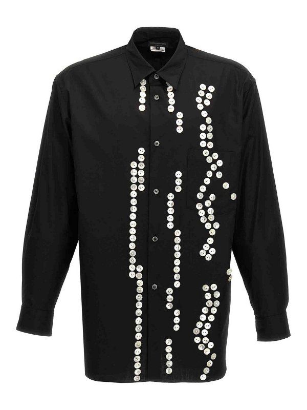 COMME DES GARÇONS HOMMES PLUS: shirts - Button Shirt