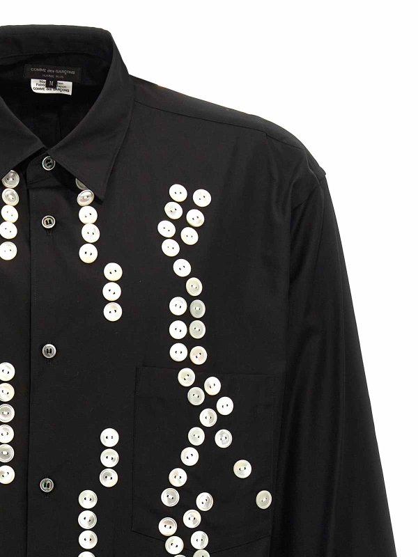 The Best Shops COMME DES GARÇONS HOMMES PLUS: shirts - Button Shirt