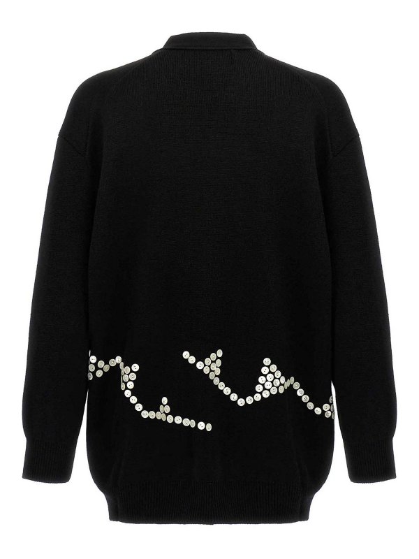 COMME DES GARÇONS HOMMES PLUS: カーディガン online - カーディガン - 黒