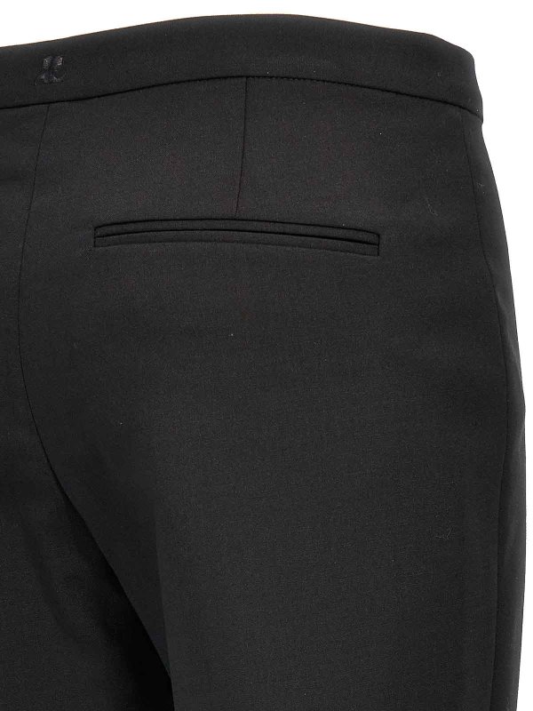 ショートパンツ - 黒 shop online: Courreges