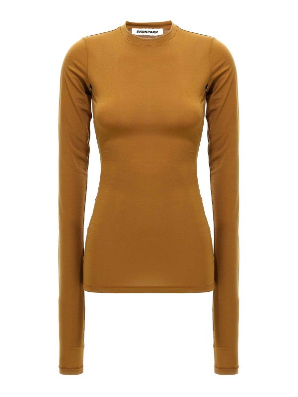 DARKPARK: トップス＆タンクトップ - トップ/タンクトップ - ブラウン