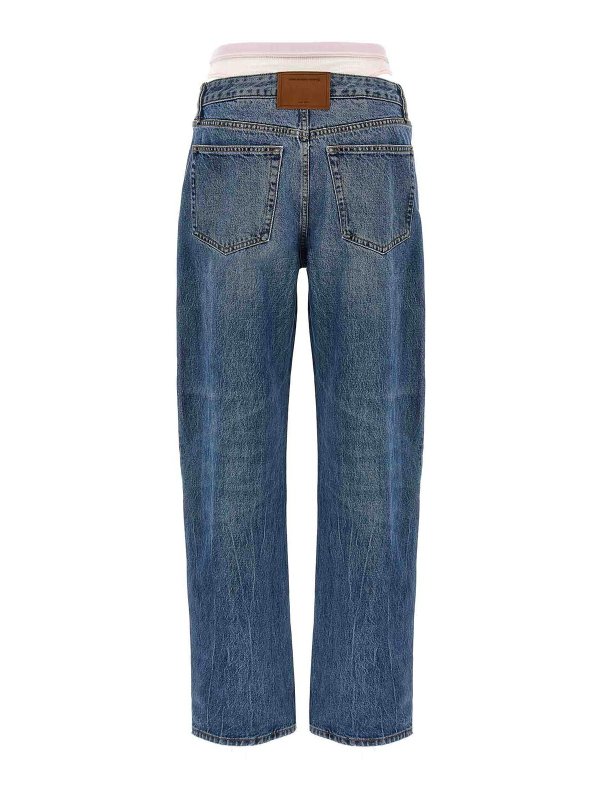 ALEXANDER WANG: Jeans évasés online - Jean Bootcut - Bleu Clair