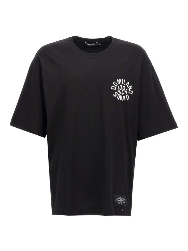 DOLCE & GABBANA: t-shirts - Printed T-Shirt