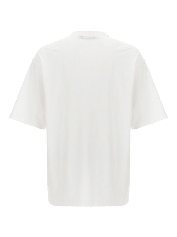 DOLCE & GABBANA: t-shirt online - T-shirt con ricamo logo