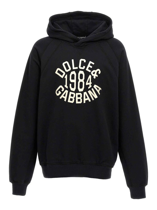 DOLCE & GABBANA: スウェット＆セーター - スウェットシャツ/セーター - 黒