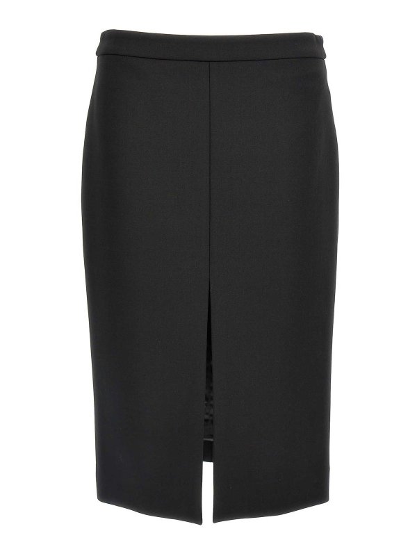 DOLCE & GABBANA: Knee length skirts & Midi - Sheath Midi Skirt