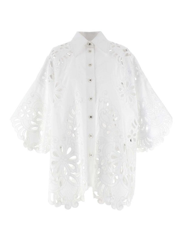 DOLCE & GABBANA: Chemises - Chemise - Blanc