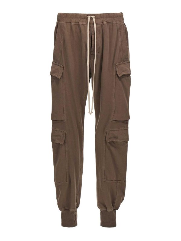 DRKSHDW: tracksuit bottoms - Mastodon Megacargo Joggers