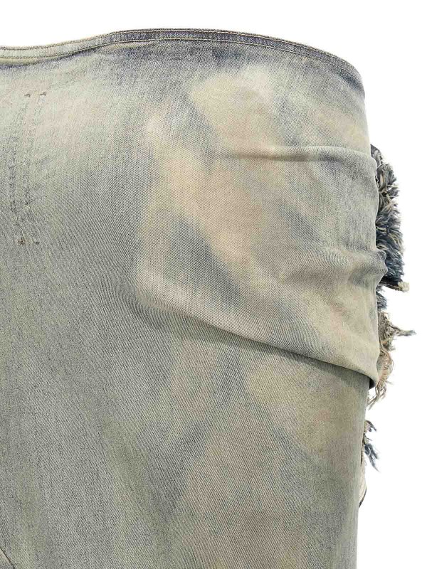 Falda Semilarga - Azul Claro shop online: DRKSHDW