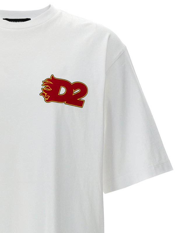The Best Shops DSQUARED2: Camisetas - Camiseta - Blanco
