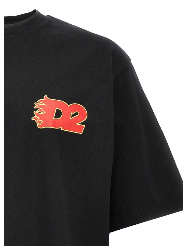 The Best Shops DSQUARED2: t-shirt - T-shirt con stampa logo
