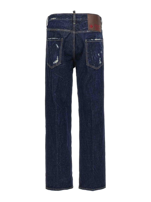 DSQUARED2: Bootcut online - Bootcut Jeans - Blau