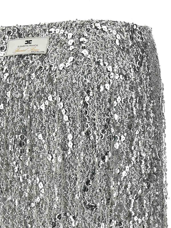 Sequin Tulle Skirt shop online: ELISABETTA FRANCHI