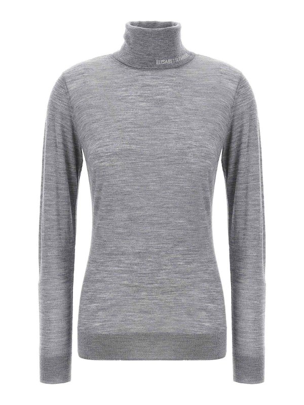 ELISABETTA FRANCHI: カーディガン - カーディガン - グレー