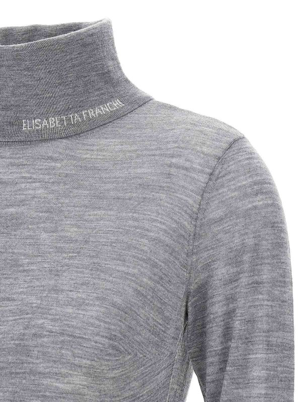 カーディガン - グレー shop online: ELISABETTA FRANCHI