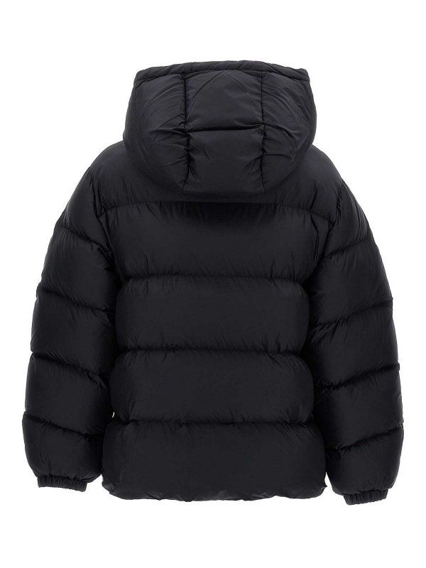 ELISABETTA FRANCHI: giacche blazer online - Piumino corto con ricamo logo