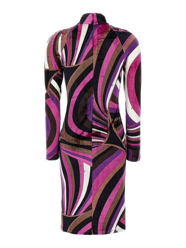 EMILIO PUCCI: knee length dresses online - Iride Chenille Dress