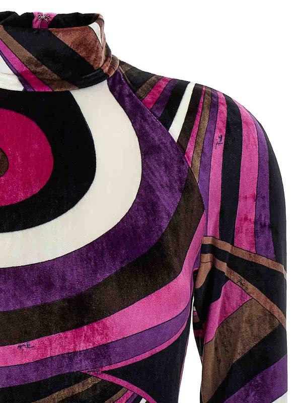 The Best Shops EMILIO PUCCI: knee length dresses - Iride Chenille Dress