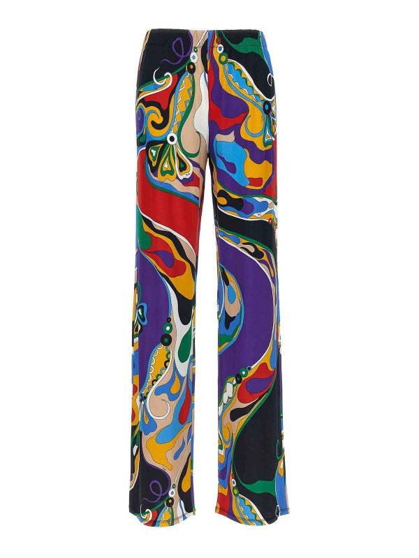 EMILIO PUCCI: pantaloni shorts - Pantaloni Orchidee
