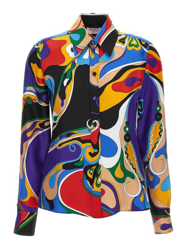 EMILIO PUCCI: camicie - Camicia Orchidea