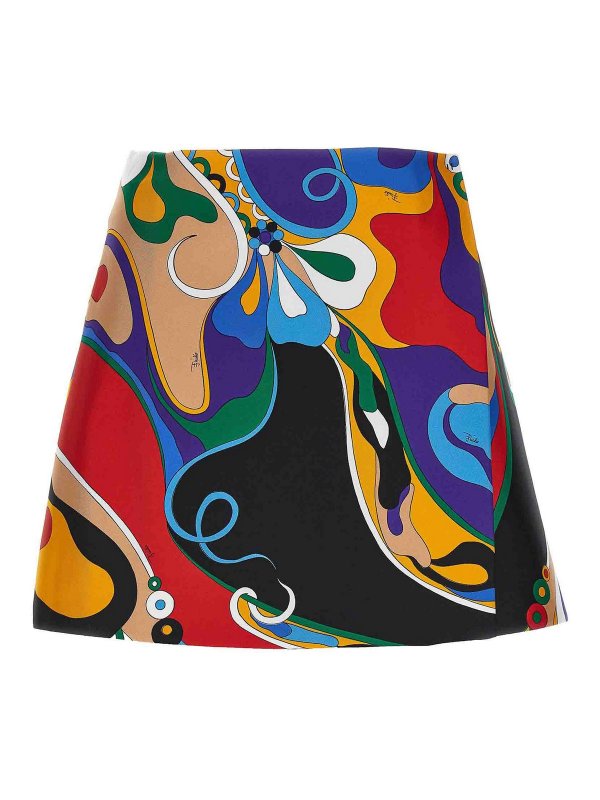 EMILIO PUCCI: gonne al ginocchio  e longuette - Gonna Orchidea