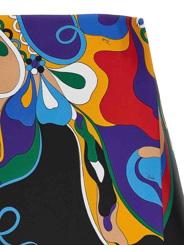 The Best Shops EMILIO PUCCI: gonne al ginocchio  e longuette - Gonna Orchidea