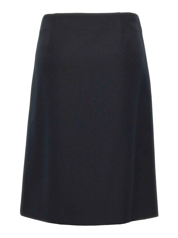 EMILIO PUCCI: Faldas media pierna y semilargas online - Falda Semilarga - Negro