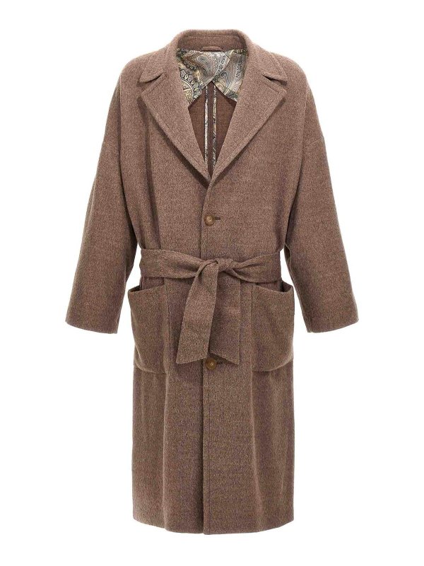 ETRO: Abrigos cortos - Abrigo Corto - Beis