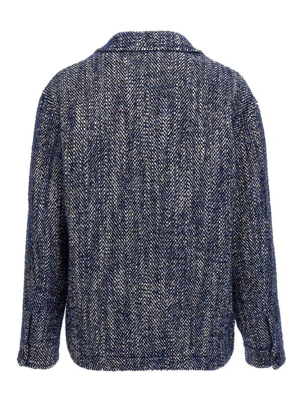 ETRO: giacche blazer online - Giacca in lana Chevron