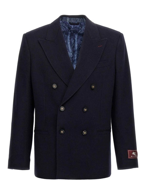 ETRO: giacche blazer - Blazer da imbastitura decorativo