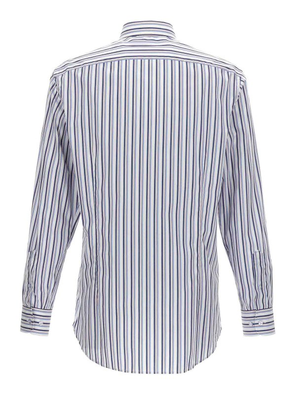 ETRO: shirts online - Logo Embroidery Shirt