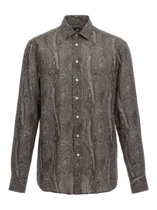 ETRO: Hemden - Hemd - Schwarz