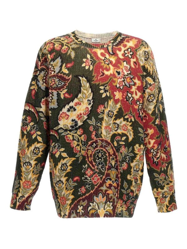 ETRO: クルーネック - クルーネック - マルチカラー