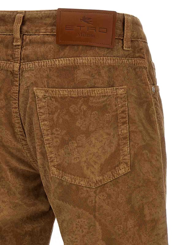 Paisley Velvet Pants shop online: ETRO
