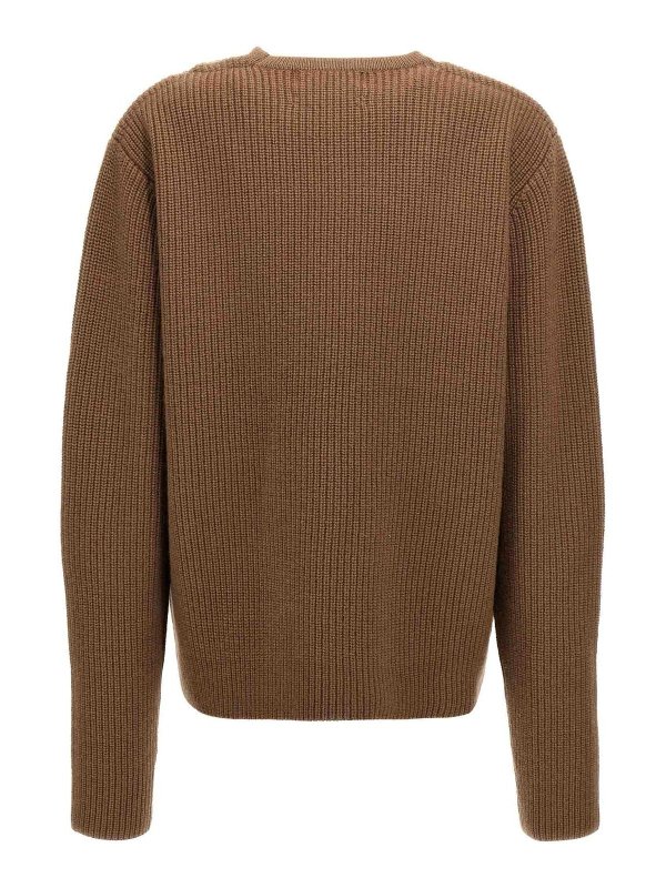 EXTREME CASHMERE: Suéteres con cuello pico online - Suéter Cuello Redondo - Marrón