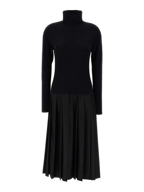 FABIANA FILIPPI: gonne al ginocchio  e longuette - Abito con gonna a pieghe