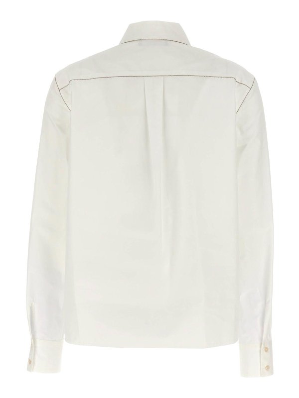 FABIANA FILIPPI: shirts online - Rhinestone Detail Shirt